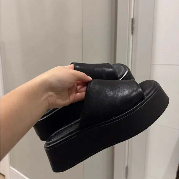 VAGABOND COURTNEY LEATHER SANDALS - Picture 10 of 16